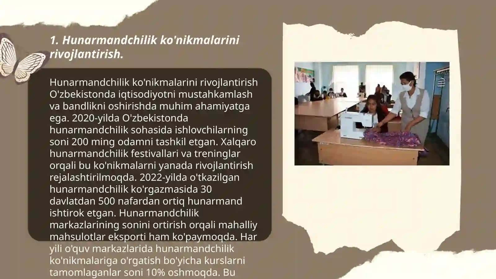 Kasb-hunar tarbiyasi boʻyicha tadbirlar oʻtkazish 3