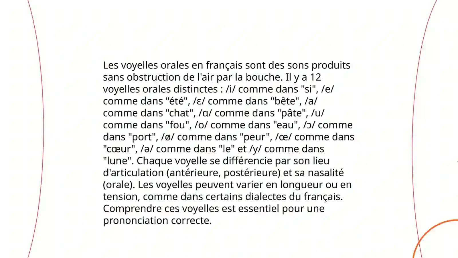 La phonétique française: Les voyelles et les consonnes 3