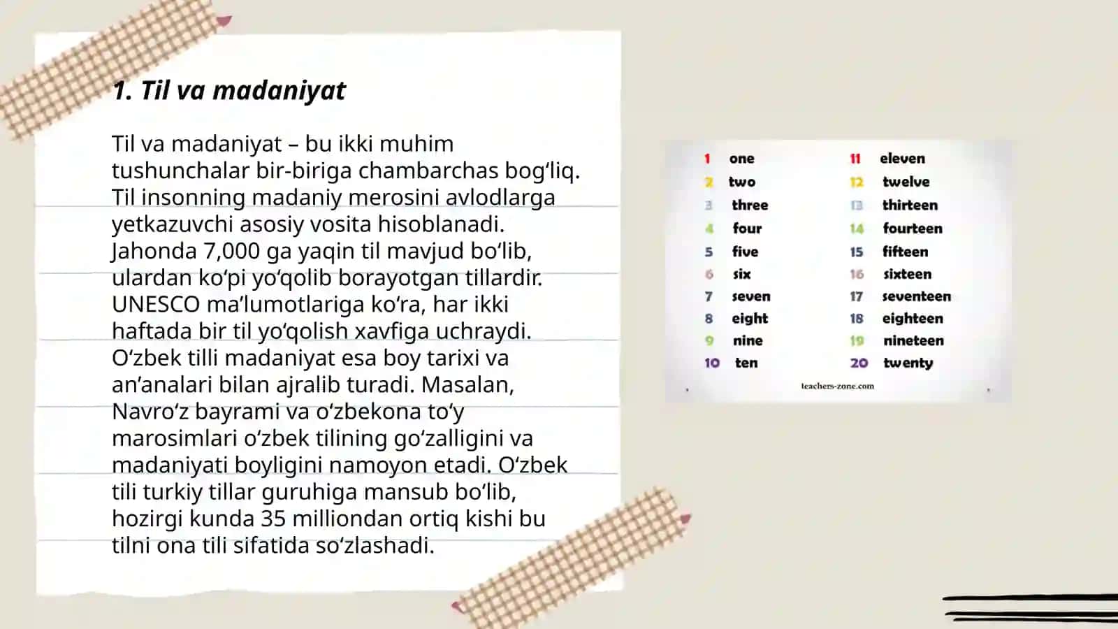 Til va madaniyat 3