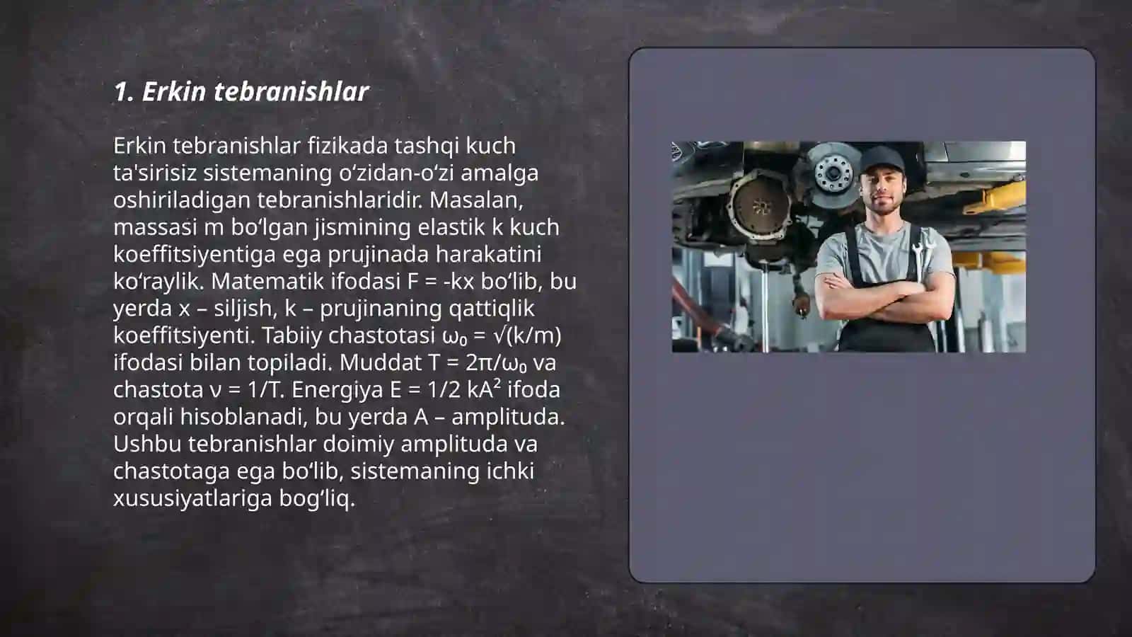 Mexanik tebranishlar 3