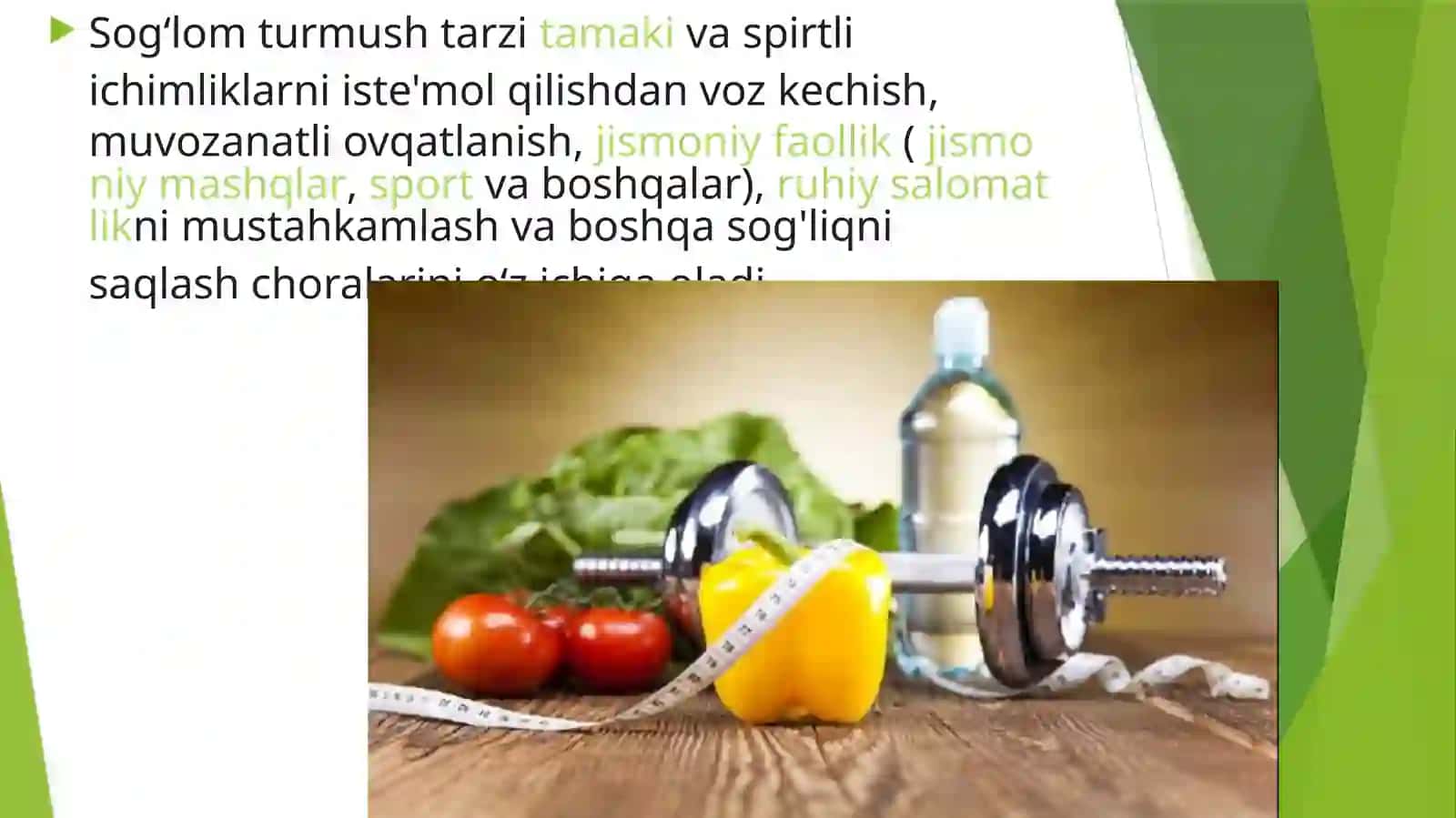 Soĝlomturmush tarzini shakillantirishda shifokorning òrni 3