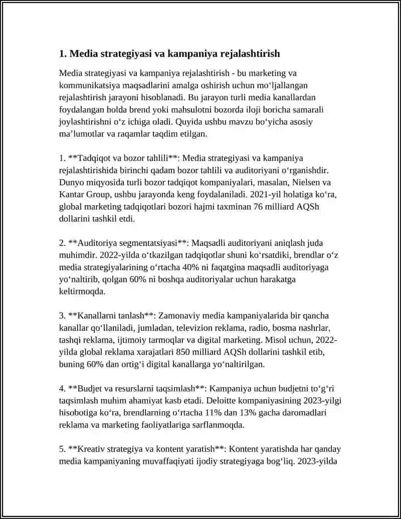 MEDIA VOSITALARIDA REKLAMA VA MARKETING 3