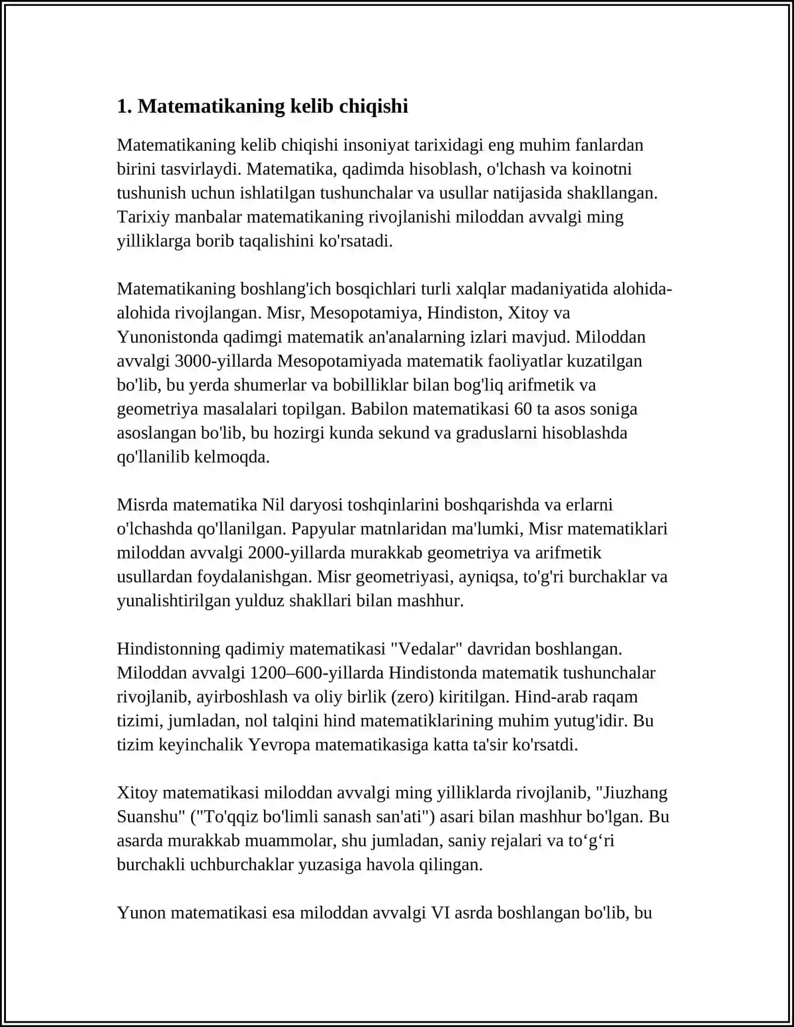 MATEMATIKANING RVOJLANISH DAVRLARI 3