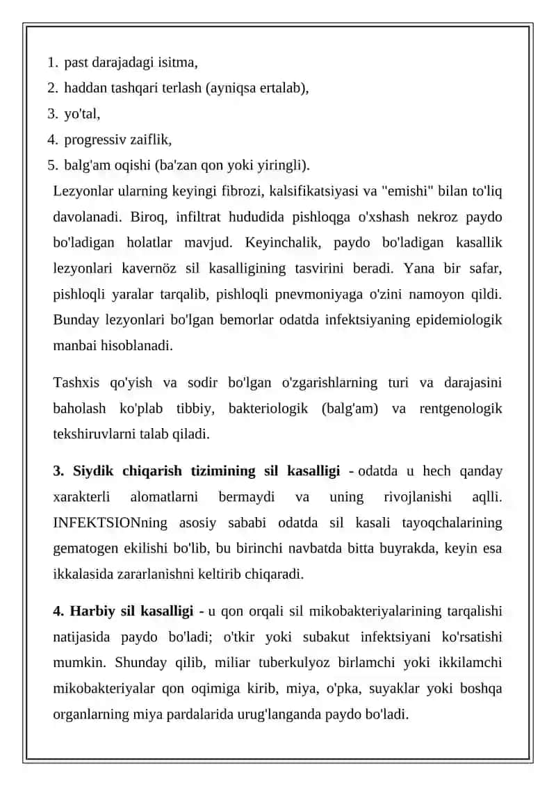 BIRLAMCHI tuberkulozning klinik shakillari 3