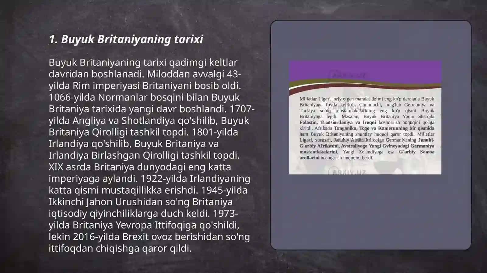 Buyuk Britaniyaning tarixi 3