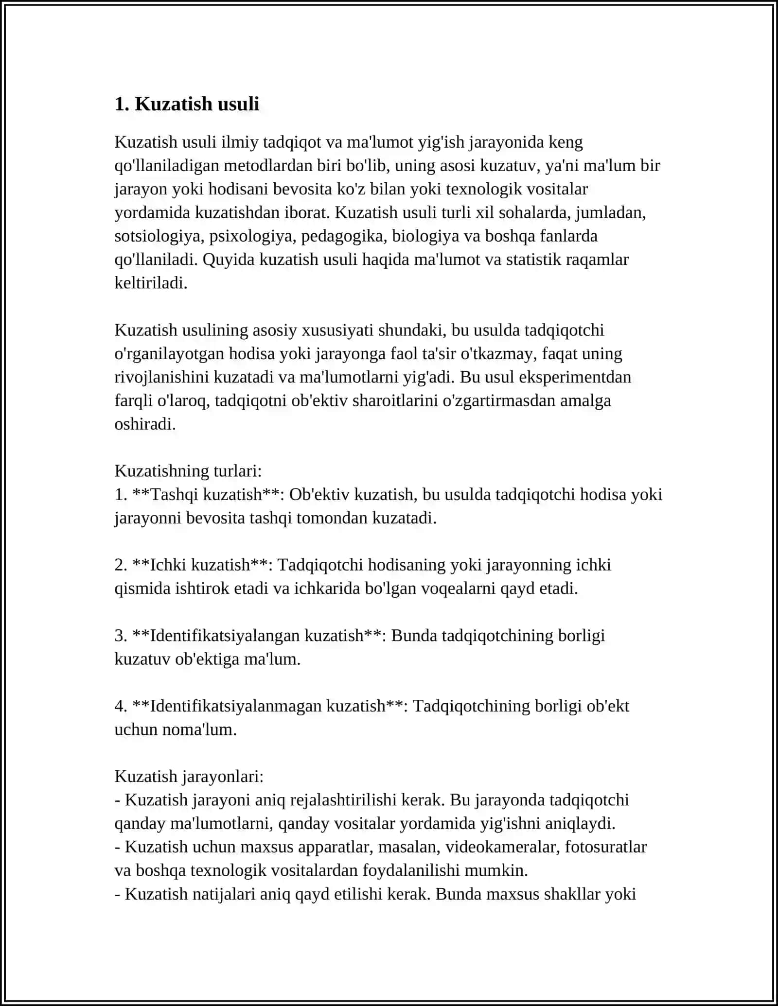 PSIXOLOGIYANING ASOSIY METODLARI 3