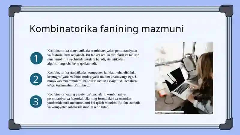 Qiziqarli Kombinatorika 3