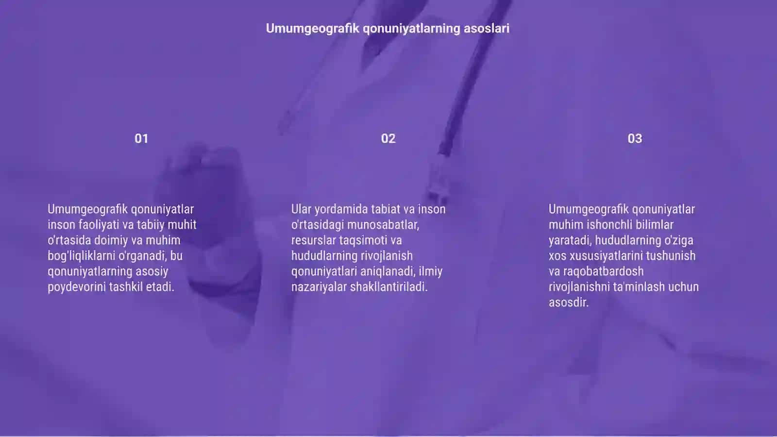 Umumgeografik qonuniyatlar 3