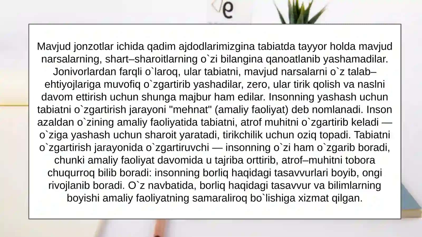 Badiiy adabiyotning ijtimoiy ong shakllari orasidagi o'rni vaoʻziga xosligi 3