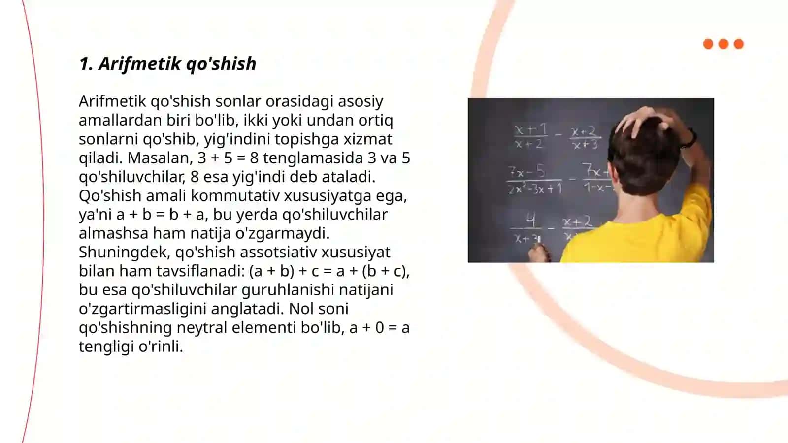 Aqli zaif bolalar uchun matematik sonlar 3