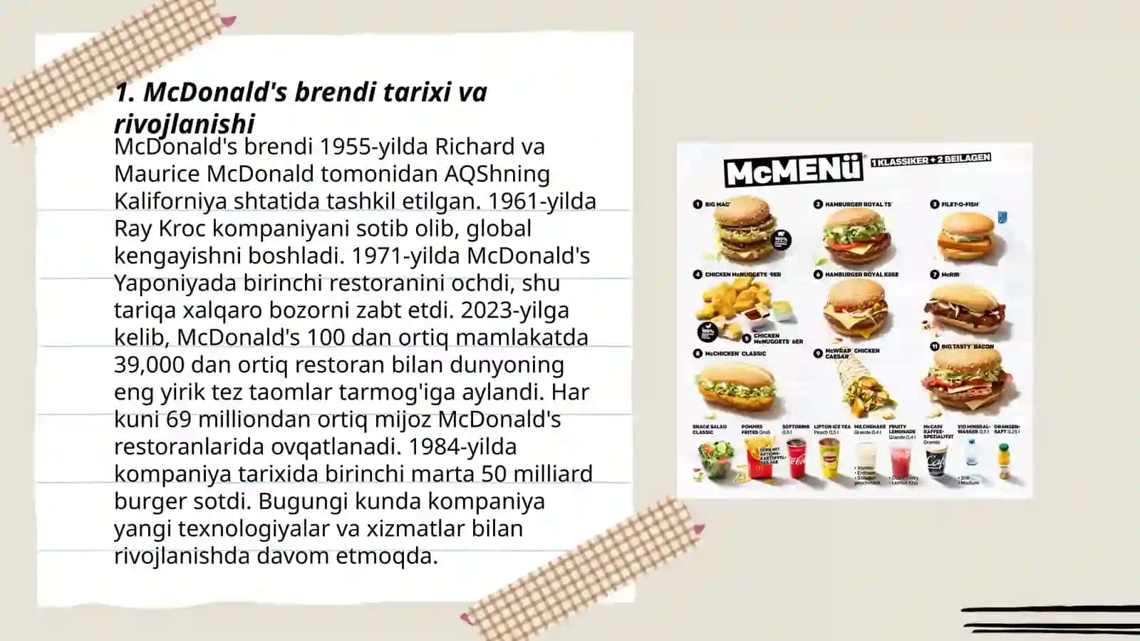 McDonald's brendining menejmenti 3