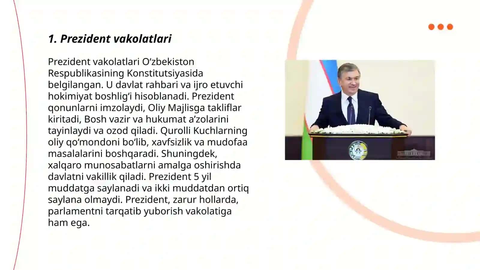 Prezident vakolatlari 3