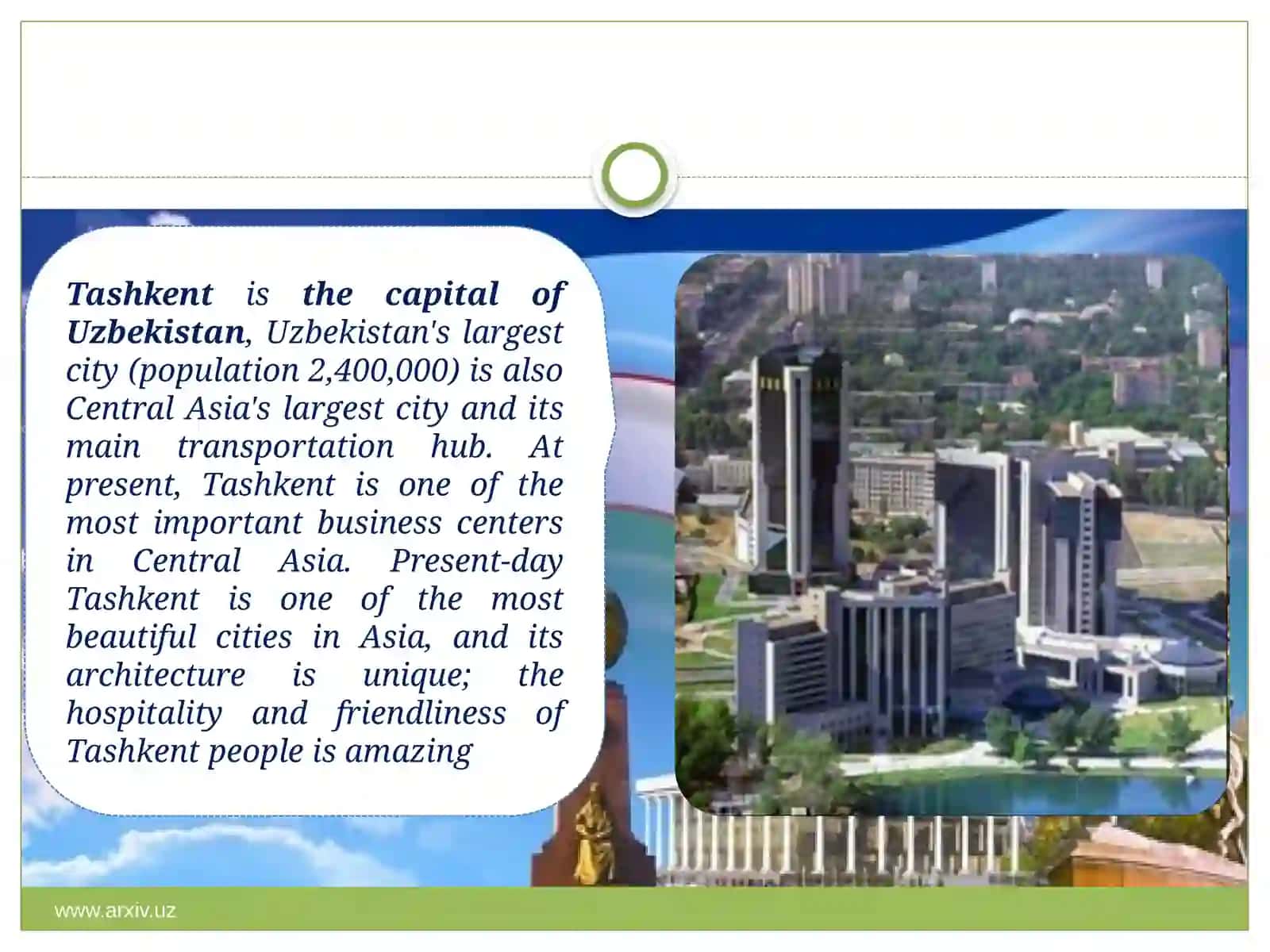 Tashkent city 3