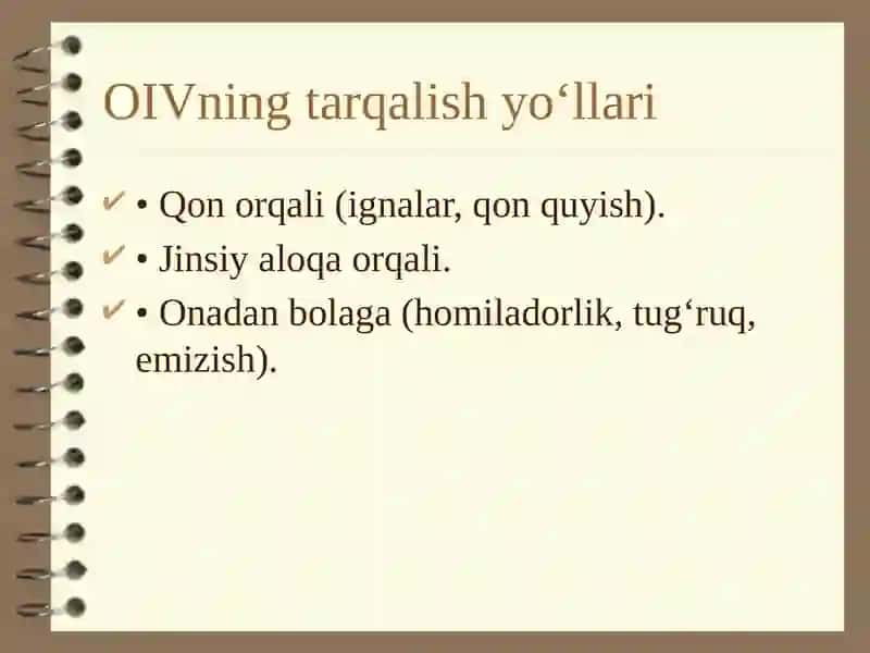 OIVning epidemiko‘chog‘ida epidemiyaga qarshi chora-tadbirlar 3