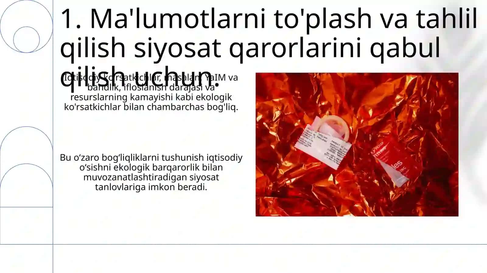 Atrof-muhitni muhofaza qilishning iqtisodiy va ekologik ko’rsatkischlarining o’zaro bog’liqligi 3