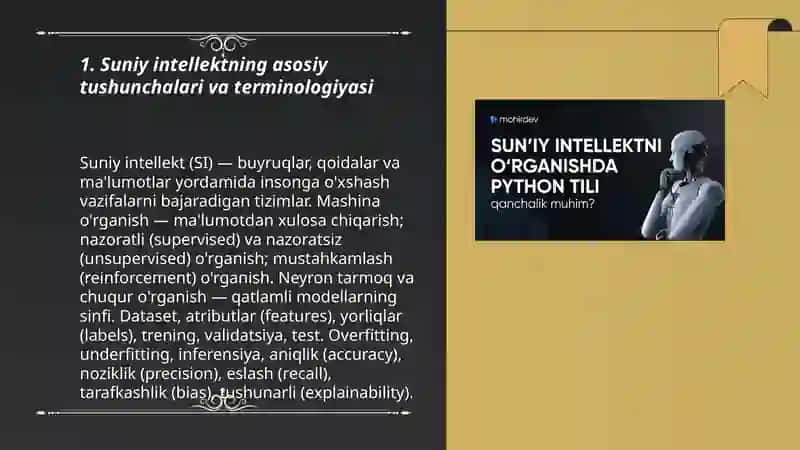 Suniy intilekt savodhonligi 3