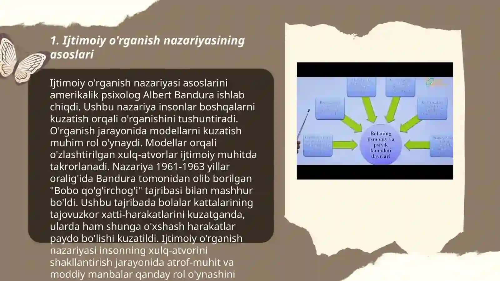 Ijtimoiylashuv muammosi sifatida bola psixik rivojlanishining ijtimoiy oʻrganish nazaryasi 3