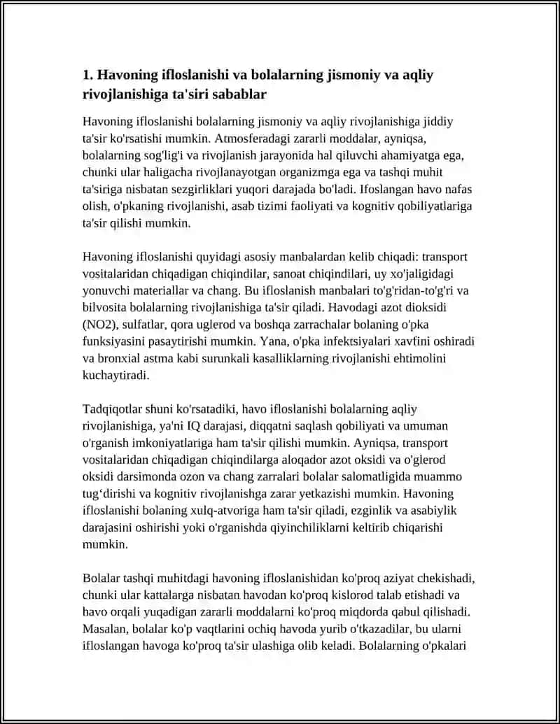 BOLALARNING JISMONIY VA AQLIY RIVOJLANISHIGA JISMONIY MUHITNING TA'SIRI SABABLARI 3