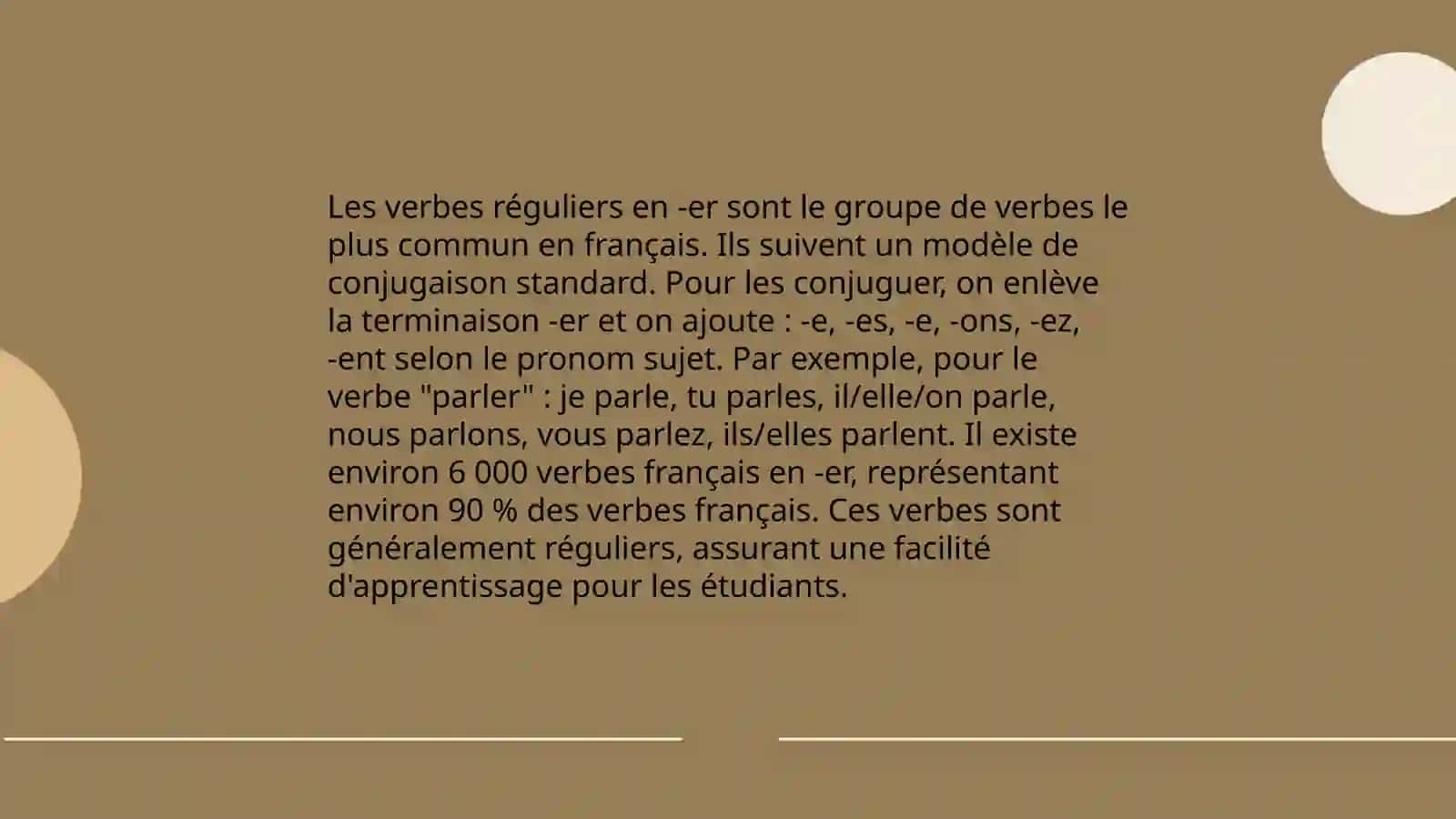 Present de l'indicatif 3