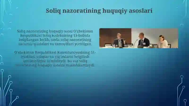Soliq nazoratining huquqiy va uslubiy asoslari 3