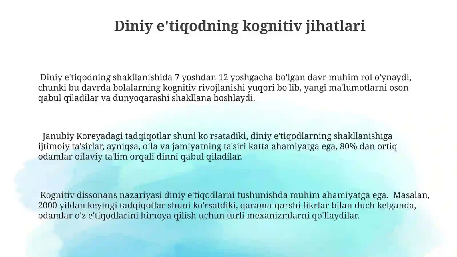 Diniyetiqodningpsixologikasoslarivashakllanishxususiyatlari 3