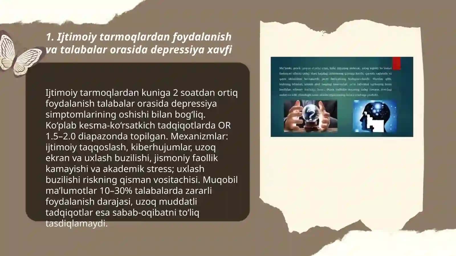 Internet va ijtimoiy tarmoqlarning talabalarning psixik salomatligiga taʼsiri 3