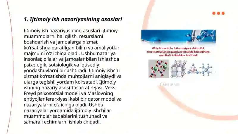 Ijtimoiy ish kasbining taʼlim sohasiga qaratilgan maktabda ijtimoiy ish nazariyasi 3