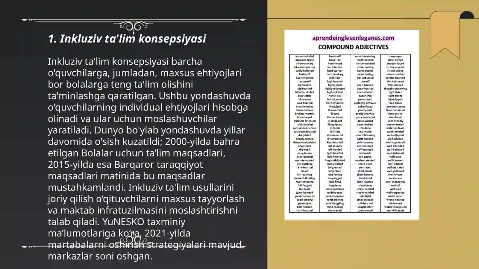 Inklyuziv va birgalikda o'qitish: ularning asosiy farqlarini asoslash 3