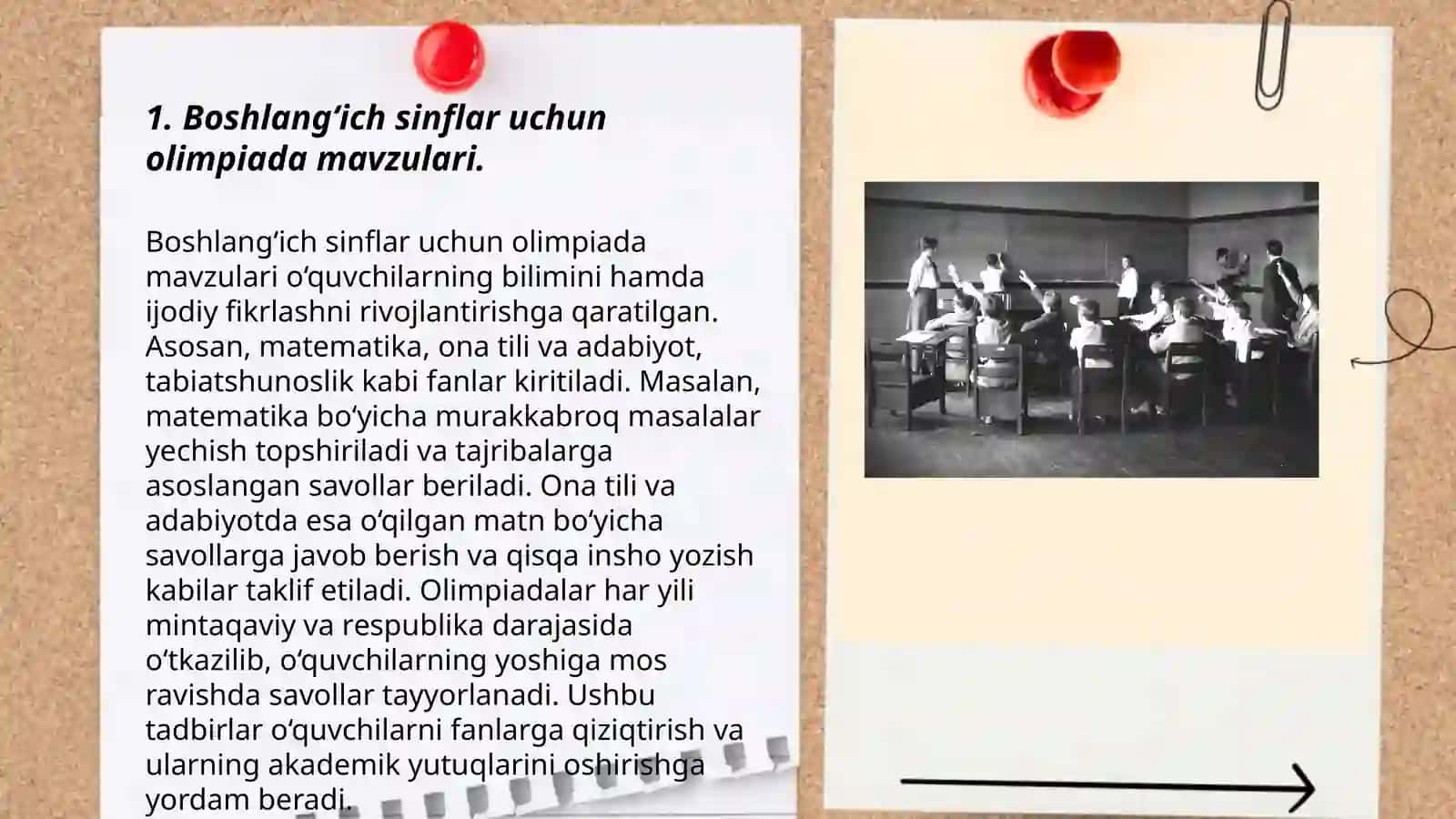 Boshlanģich sinflarda matematik olimpiadalar tashkil etish 3