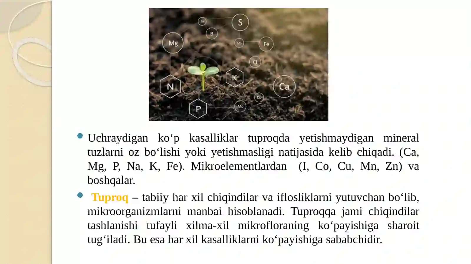 Tuproqning fizik-kimyoviy xossalarini aniqlash, tupiroqni bakteriologik va gelmintologik tekshirish 3