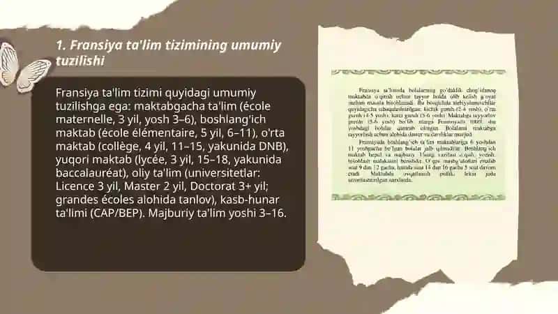 Fransiya talim tizimi 3