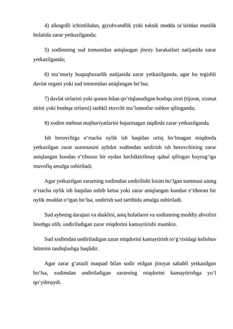 Moddiy Zarar Etish 3