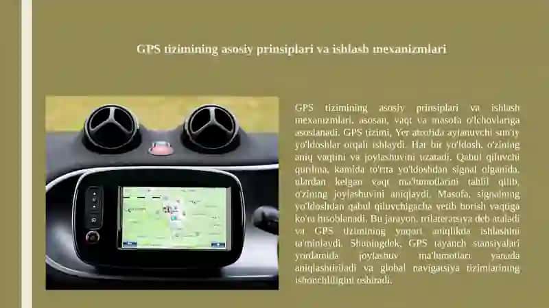 GPS tizimining asosiy prinsiplari va ishlash mexanizmlari 3