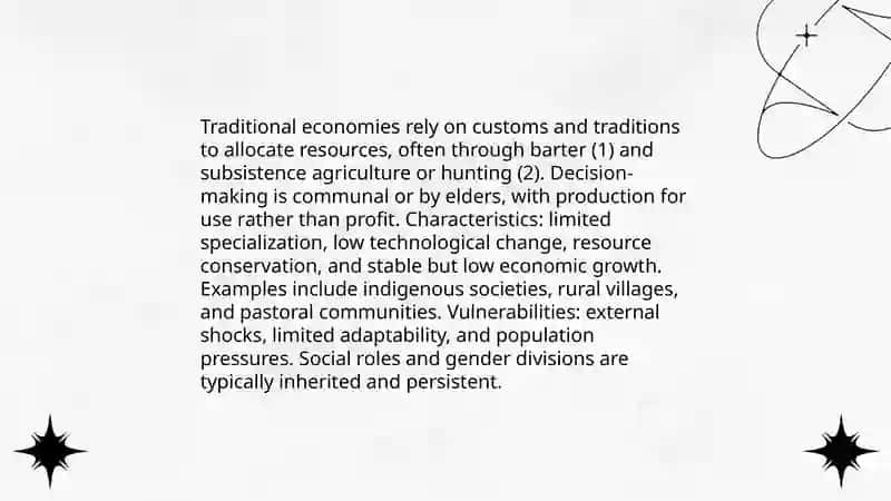 Types Of Economic Systems 3