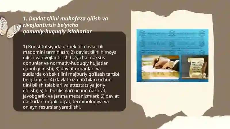 Davlat tilini davlat tili sifatida oshirish 3