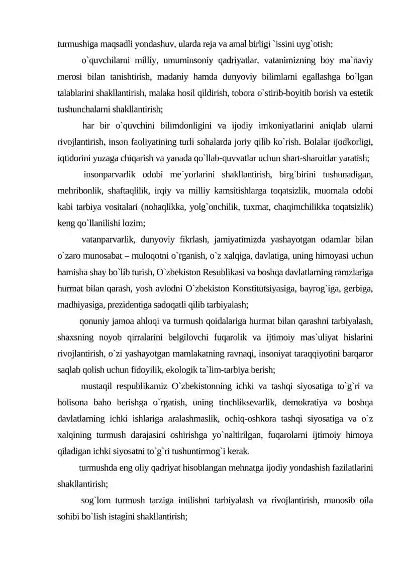 Mehnat jarayonida o'quvchilarda ma'suliyat va intizomni tarbiyalash metodikasi 3