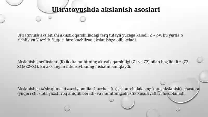 Akslanishning asosiy tushunchalari va turlari 3