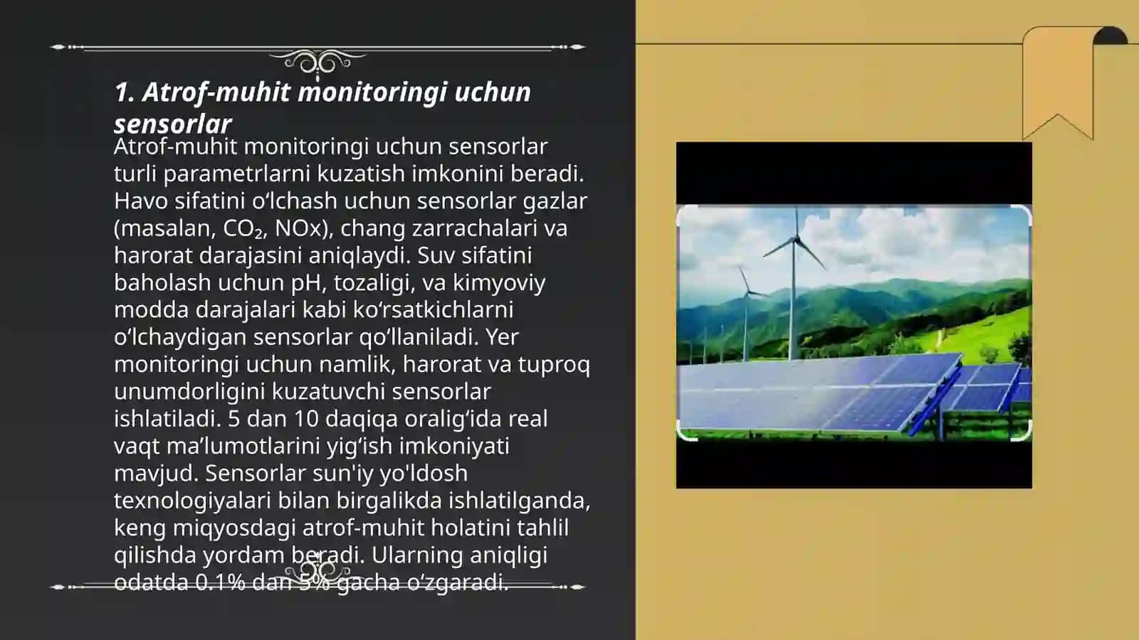Ekologiya sohasida elektronikaning qoʻllanilishi 3