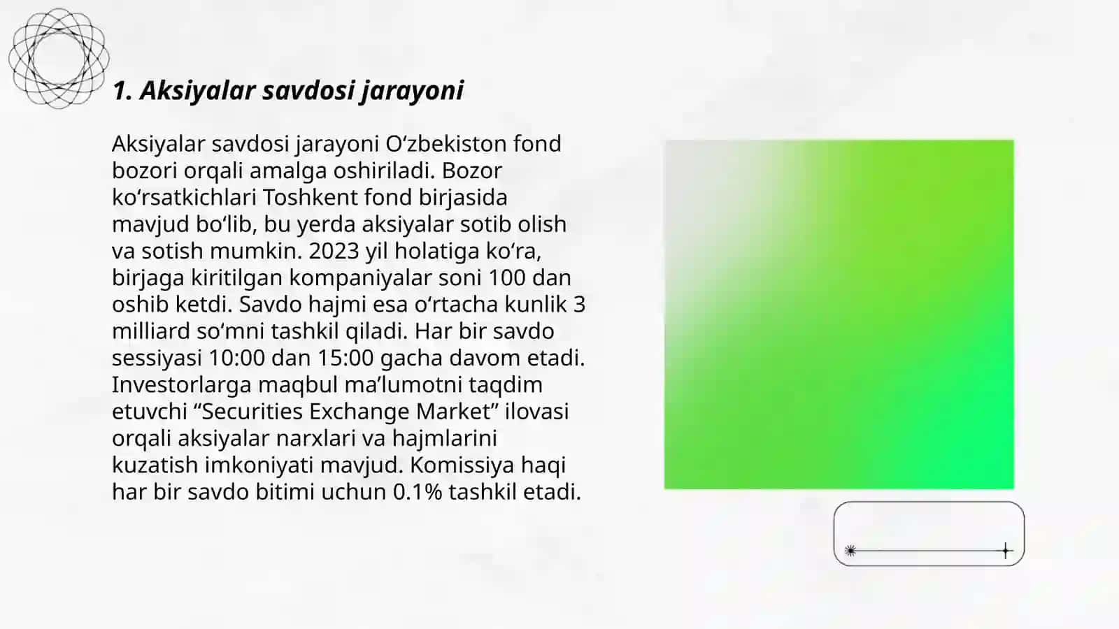 Aksiyalar savdosi jarayoni 3