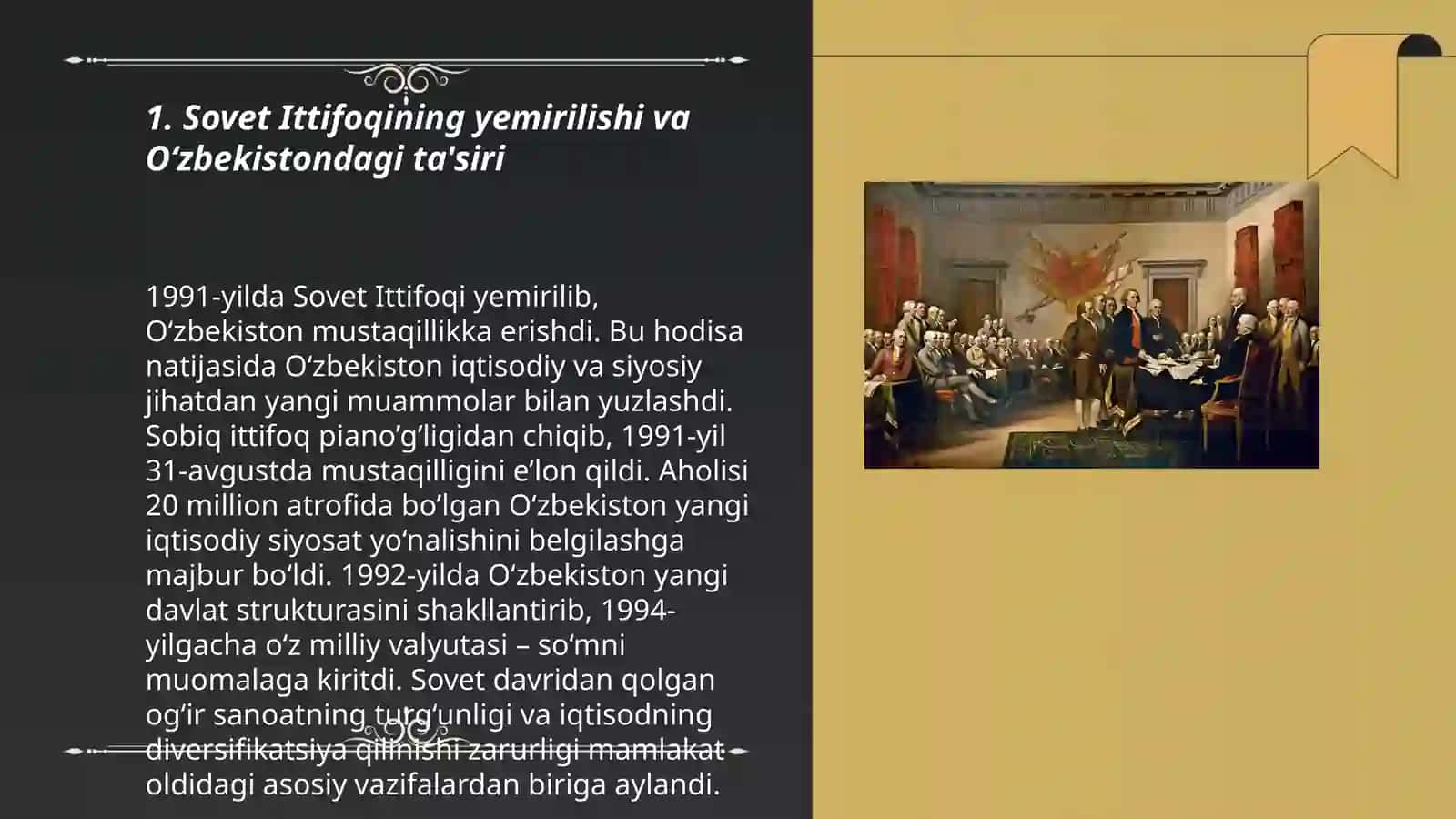 Sovet Ittifoqining yemirilishi va Oʻzbekistondagi ta'siri 3