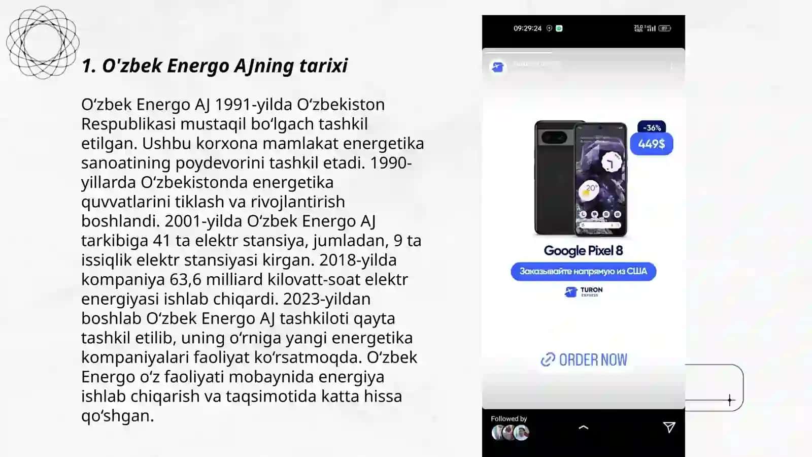 O'zbek Energo AJ 3