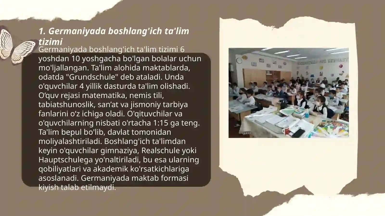 Germaniyada boshlang'ich talim 3