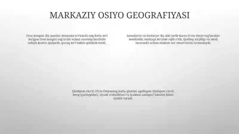 Orta Osiyo Daryolari Vakollari 3