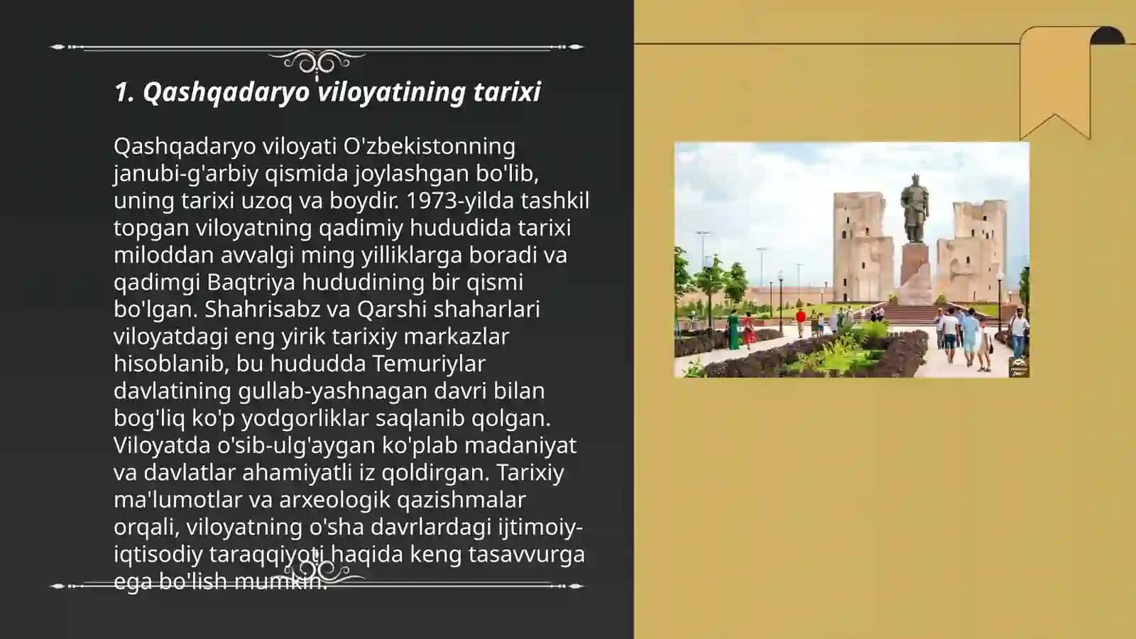 Qashqadaryo viloyati haqida 3