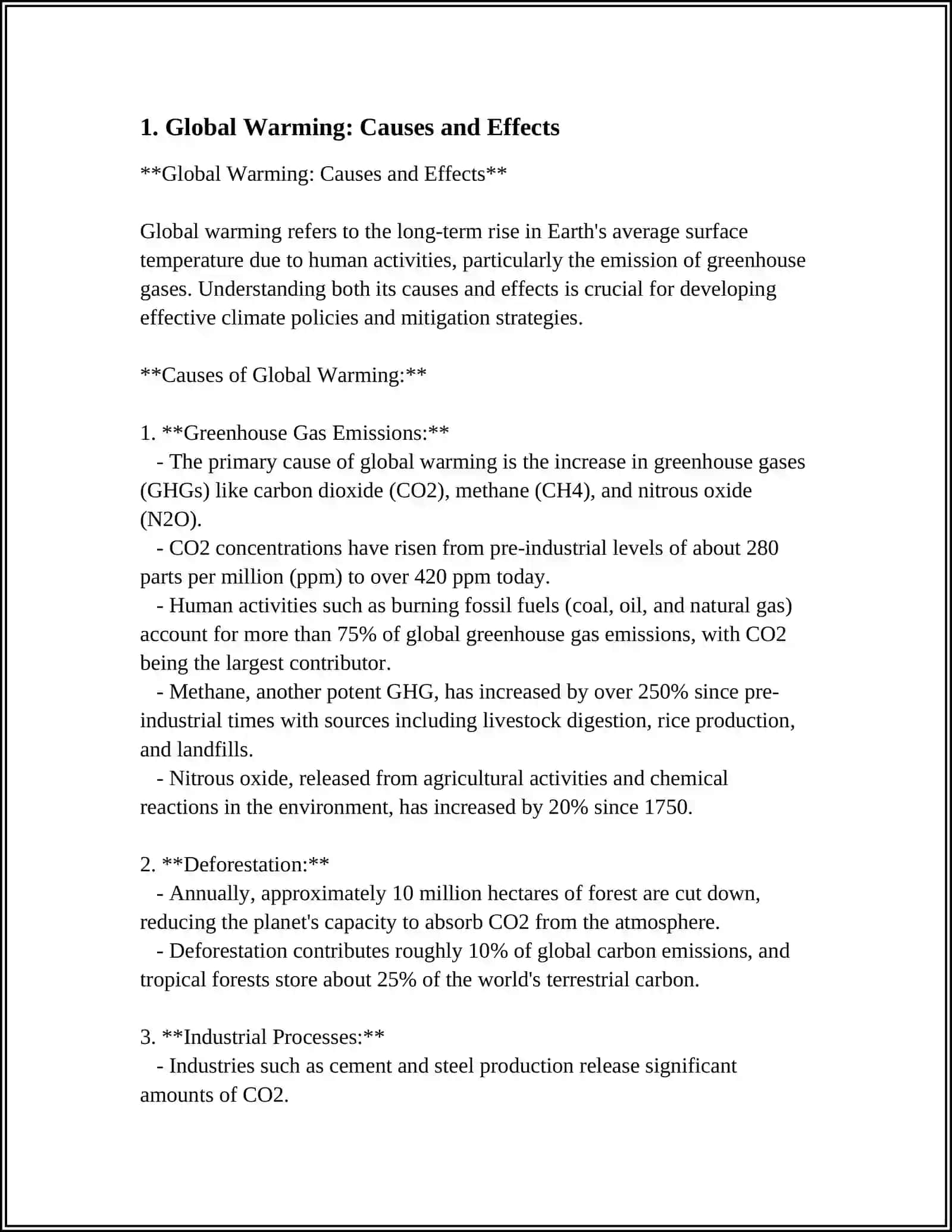 Climate Change and Its Prevention 3