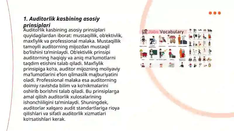 Auditorning kasb etikasi 3