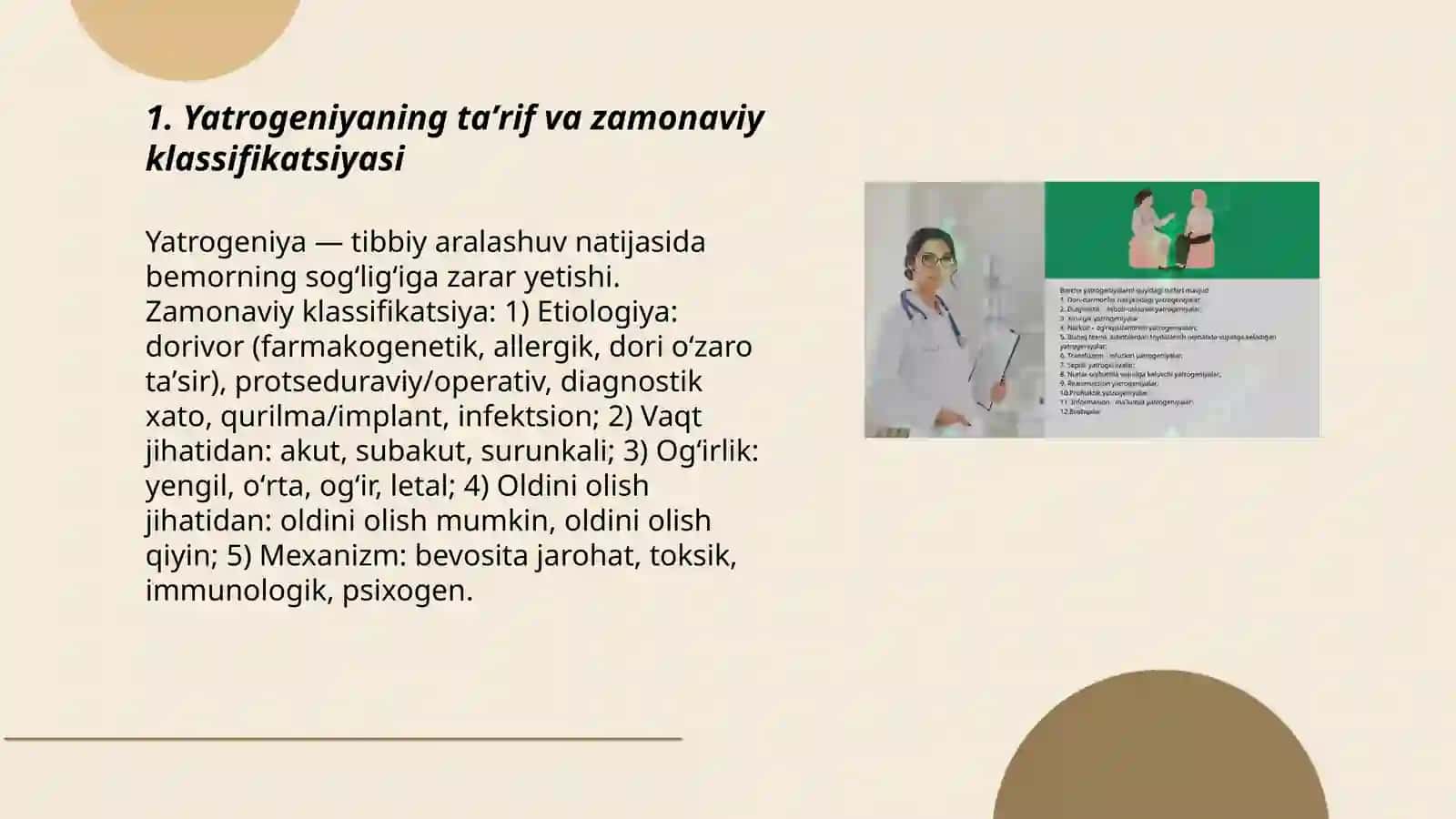 Hozirgi zamon tibbiyotida yatrogeniya holatlari 3