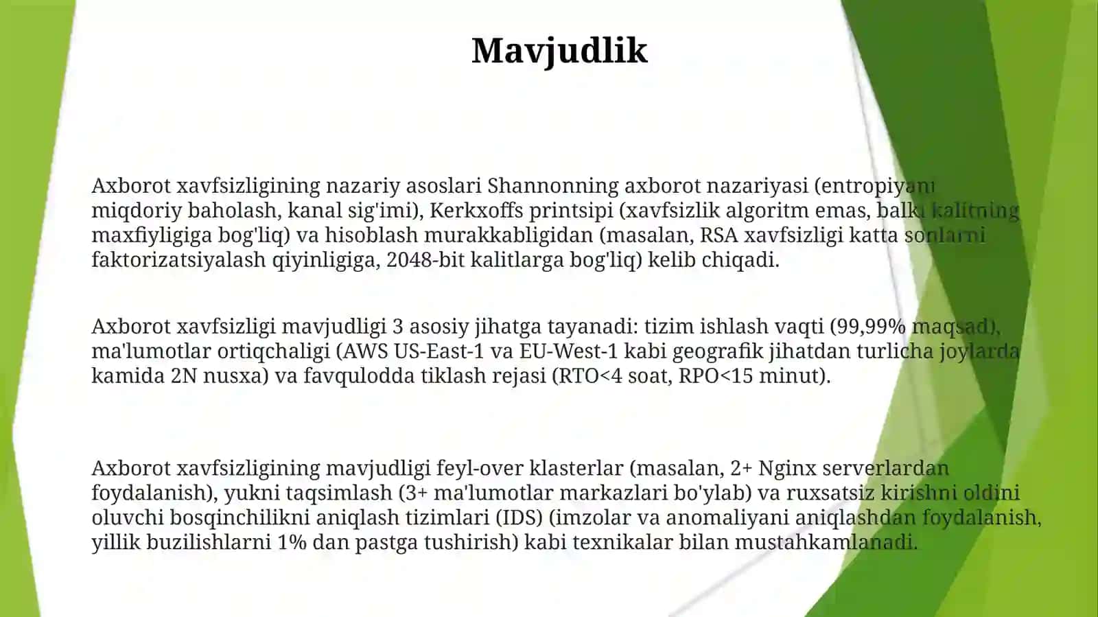 Axborotxavfsizliginitaʼminlashninggʻoyaviy-nazariyasoslari 3