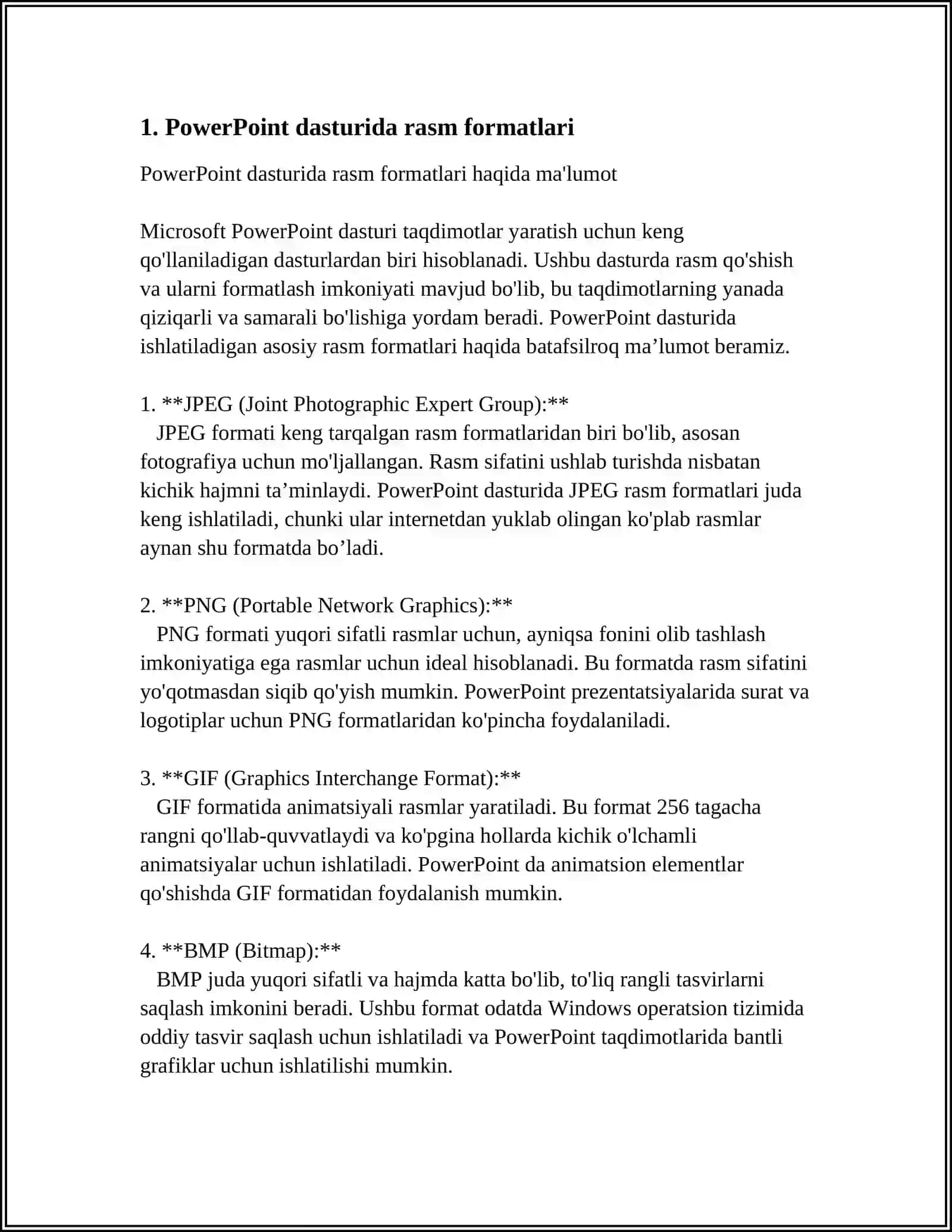 PowerPoint dasturida gipelssilka rasm joylash 3