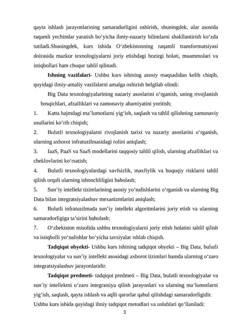 BIG DATA TEXNOLOGIYALARINING NAZARIY ASOSLARI VA ULARNING STRATEGIK AHAMIYATI 3